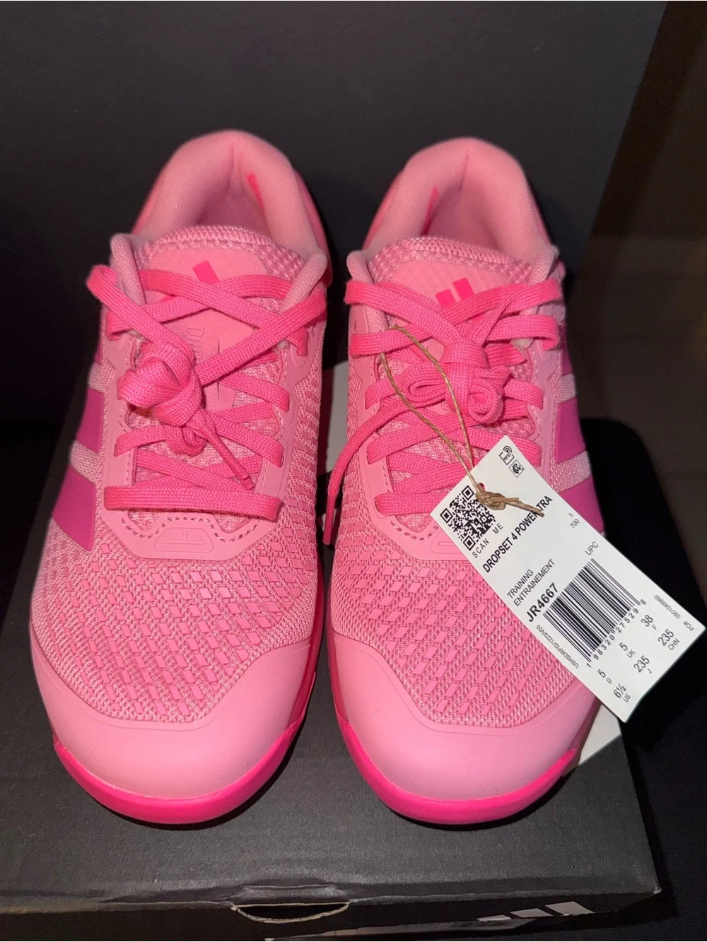 🆕 Adidas Dropset 4 Power Training Shoes Pink Women’s 6.5